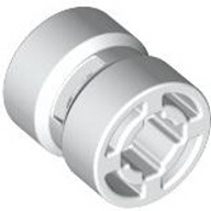 Lego kolečko (kolo, ráfek) průměr 8mm, bílá (3002701)
